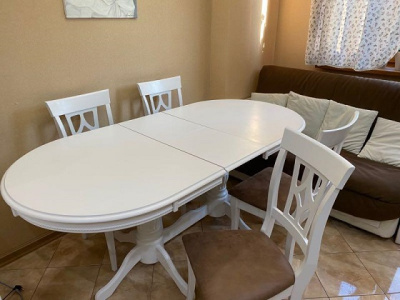 Стол Гелиос белый 