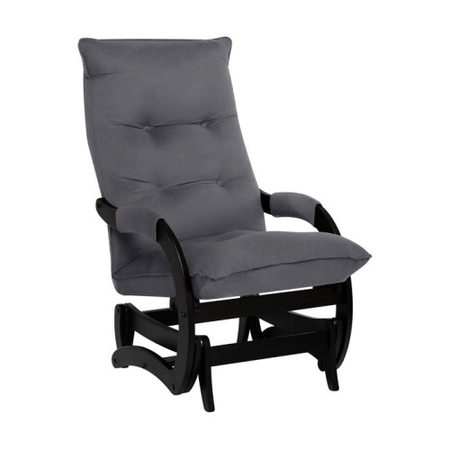 Кресло-маятник Leset Луно венге Velur V32