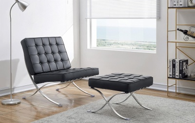 Оттоманка BARCELONA чёрный 