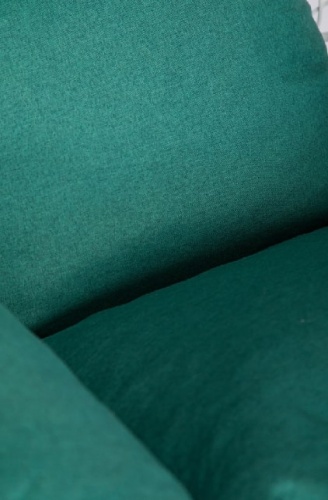 Подвесное кресло Скай 01 белый подушка зеленый 