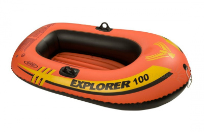 Лодка надувная 147х84х36 см Intex Explorer 100 58329NP (Китай)