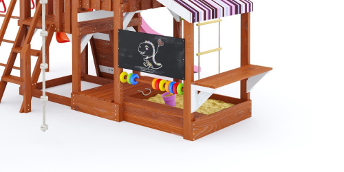 Детская площадка для дачи Савушка TooSun 14 розовый