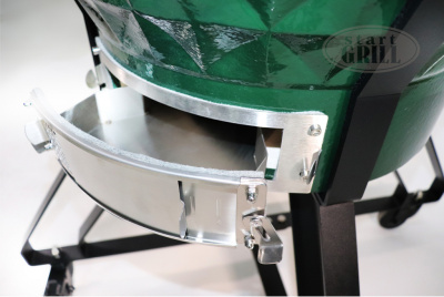 Керамический гриль-барбекю 24 дюйма зеленый 61 см