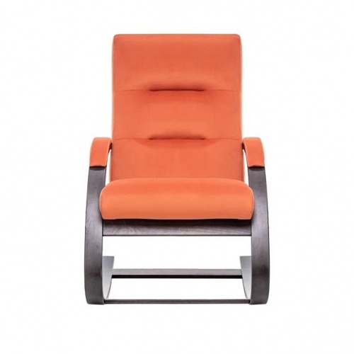 Кресло-качалка Leset Милано венге текстура Velur V39