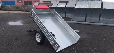 Полуприцеп для мотоблока СпецПрофРесурс ТМ-2000 (колёса R13)