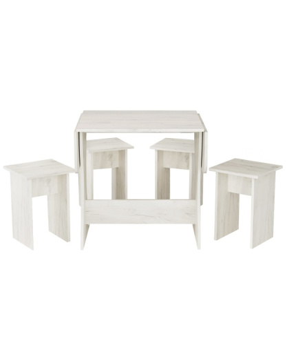 Обеденная группа Остин СН-130 дуб крафт белый 