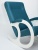 Кресло-качалка Бастион 3 арт. Bahama lagoon ноги белые