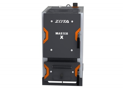 Котел твердотопливный ZOTA MASTER-X 12П с плитой