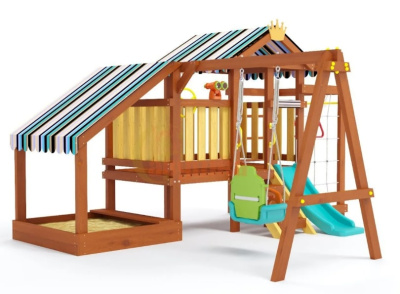 Детская спортивная площадка для дачи Савушка Baby Play 12 (Priority)