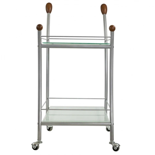 Стол сервировочный Поло металлик 