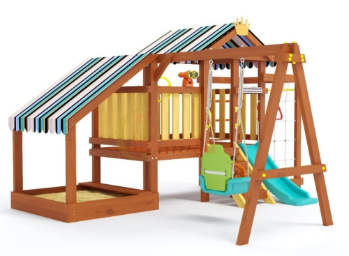 Детская спортивная площадка для дачи Савушка Baby Play 12 (Priority)