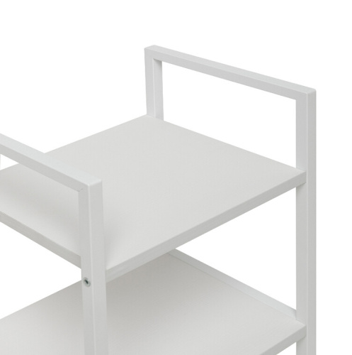 Стеллаж Leset Стилвуд 15 узкий 5 полок белый 