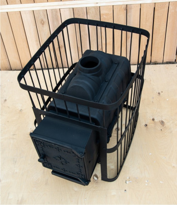 Печь банная КомфортПром Чугун 26 ЧД