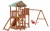 Детская спортивная площадка для дачи Савушка Мастер 2 Махагон Plus