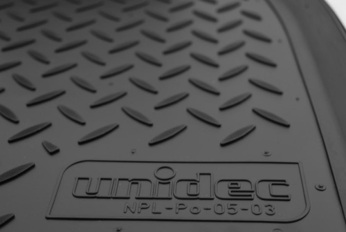 Коврики в салон SKODA Octavia II передний левый чёрный 