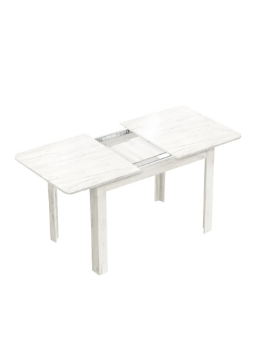 Стол обеденный СН-130.01 дуб крафт белый 