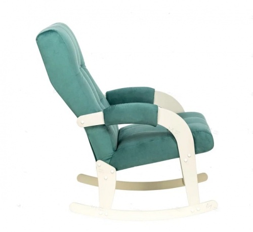 Кресло-качалка Leset Спринг слоновая кость Velur V43