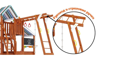 Детская площадка для дачи Савушка TooSun 14 синий
