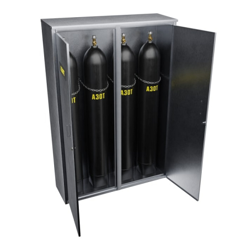 Шкаф для газового баллона Steel-expert ШБ4 40л (азот)