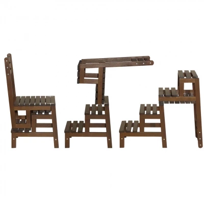 Стул-стремянка Массив орех