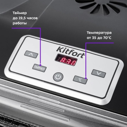 Сушилка для овощей и фруктов Kitfort KT-1908