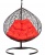 Кресло подвесное BiGarden Gemini Black двойной красная подушка 