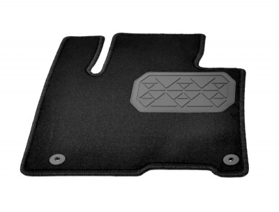 Коврики салона текстильные Hyundai Santa Fe (TM) (5 мест) (2018) черные