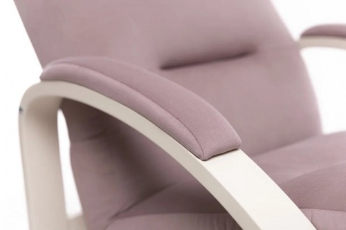 Кресло Leset Лион слоновая кость Velur V11 