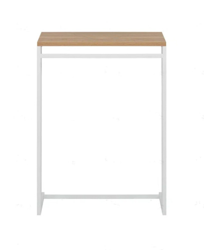 Стол приставной Leset Стилвуд 1 белый дуб крафт золотой 