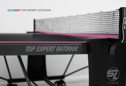 Теннисный стол Top Expert 6 Всепогодный Black