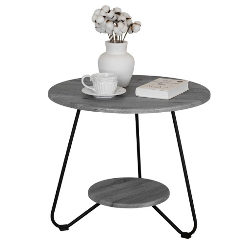 Стол журнальный BeautyStyle 38 орех гикори gray 