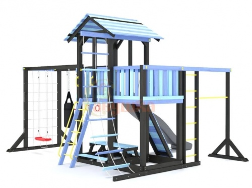 Детская спортивная площадка для дачи Савушка 15 Color-3