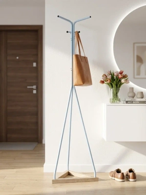 Вешалка напольная Галилео 213 голубой шимо 