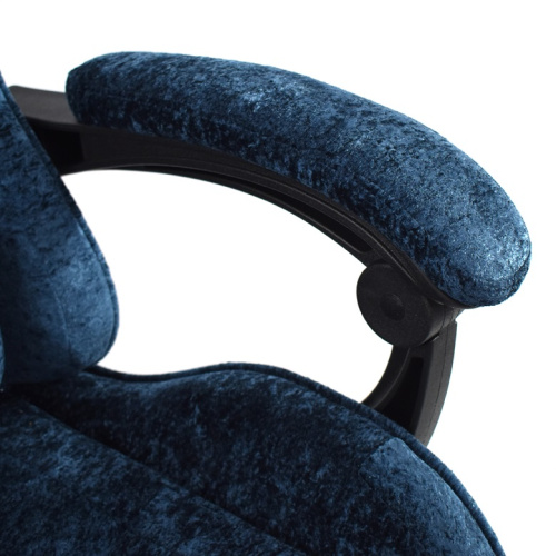 Вибромассажное кресло Calviano ASTI ULTIMATO blue fabric 