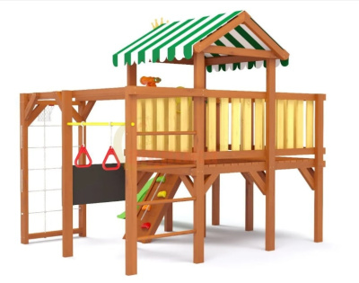 Детская спортивная площадка для дачи Савушка Baby 8 Play 
