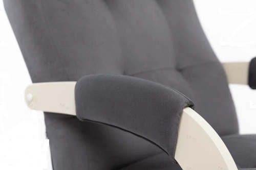 Кресло-качалка Leset Спринг слоновая кость Velur V32