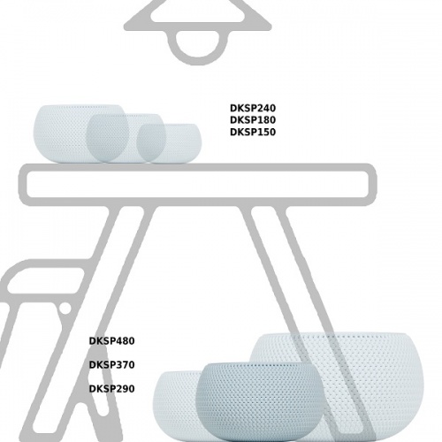 Кашпо для цветов Prosperplast Splofy Bowl DKSP370-656U