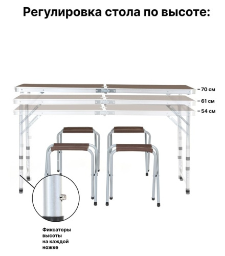 Набор мебели для пикника Green Glade M790-2