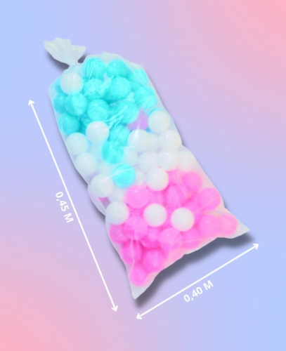 Комплект шариков 7 см 100 шт PS-533