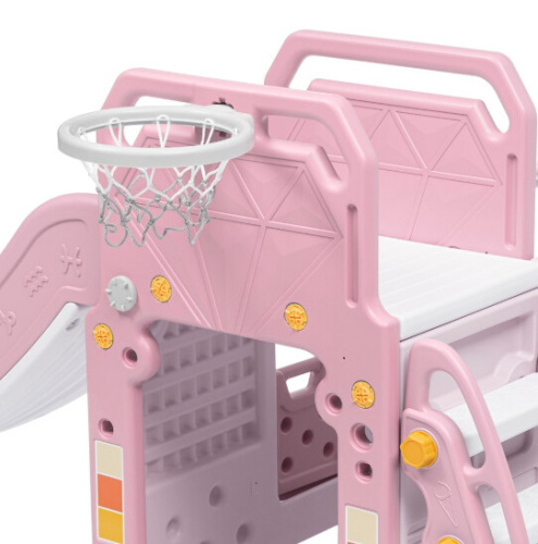 Горка-комплекс Sundays Автобус WJ-A10038 розовый