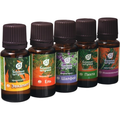 Набор эф. масел Легкое дыхание 5 пузырьков арт.33400