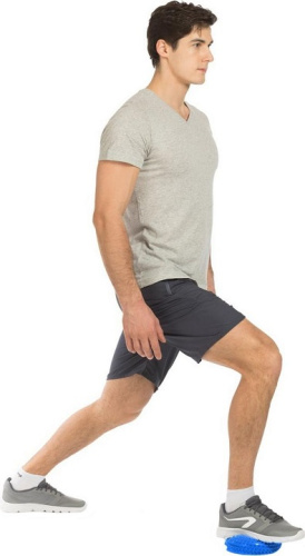 Полусфера балансировочная массажная синяя 