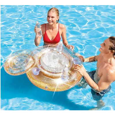 Плавающий холодильник Intex Блеск 74х33 см 56810NP