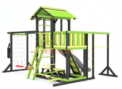 Детская спортивная площадка для дачи Савушка 15 Color-5