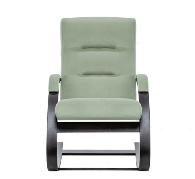 Кресло-качалка Leset Милано венге текстура Velur V14