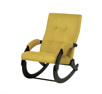 Кресло-качалка Leset Хилл венге Velur V28