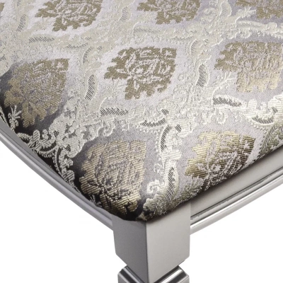 Банкетка Васко В 106Н белый серебро маркус серебро 