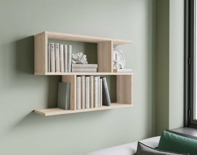 Полка навесная СН-100.34 дуб экспрессив песочный 