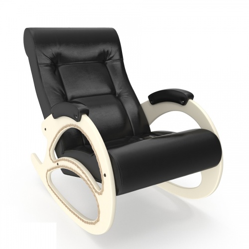 Кресло-качалка модель 4 Vegas Lite Black сливочный
