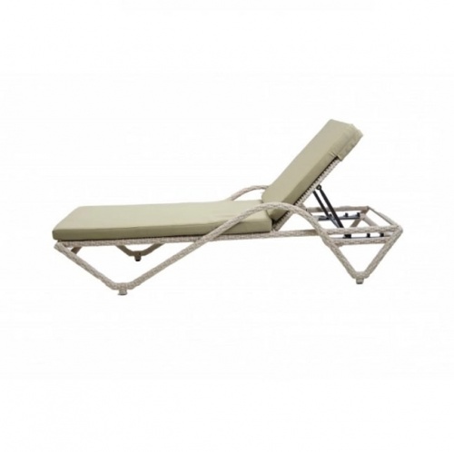 Шезлонг Relax 5045П светло-серый